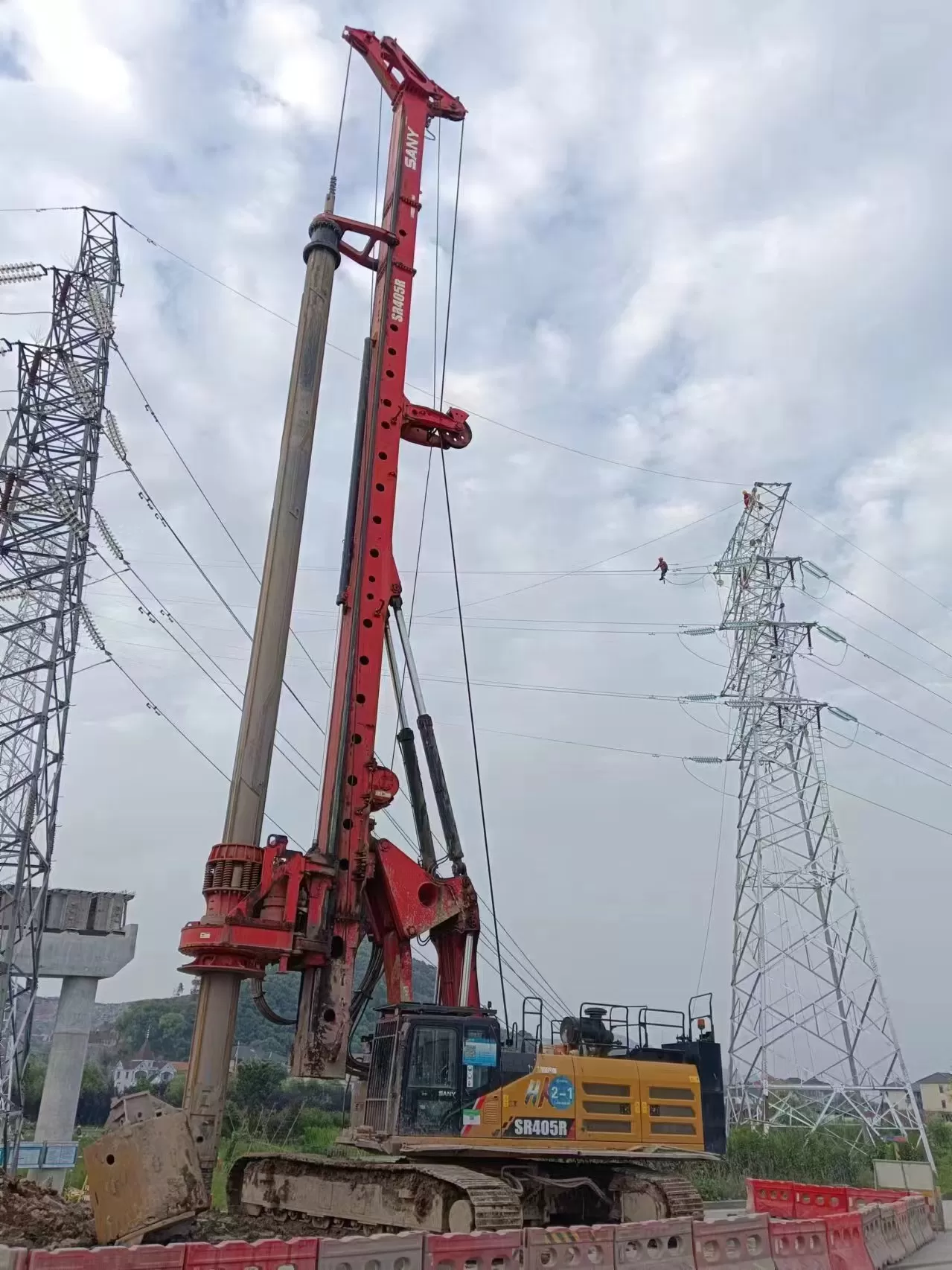 torpağın tədqiqi üçün 2019 sany piling machinery sr405r ekskavator fırlanan qazma qurğusu