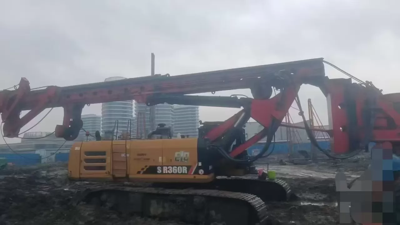 2019 sany piling machinery sr360 təməl qazma üçün ekskavator fırlanan qazma qurğusu