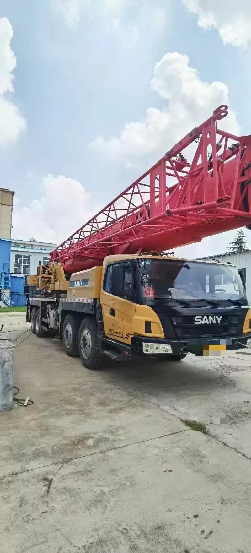 2020 i̇stifadə olunmuş kran sany 55t stc550t6 yük kranı qaldırıcı maşın təkərli kran