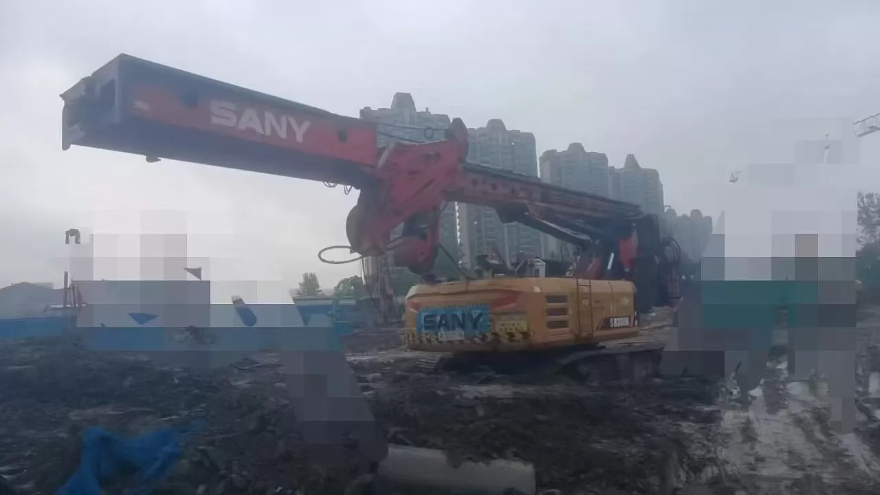 2019 sany piling machinery sr360 təməl qazma üçün ekskavator fırlanan qazma qurğusu