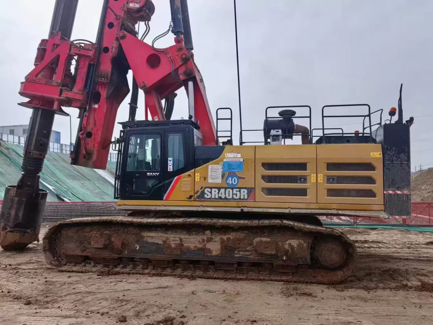 torpağın tədqiqi üçün 2019 sany piling machinery sr405r ekskavator fırlanan qazma qurğusu